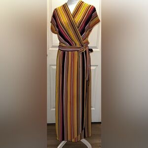 🌺Beige  By Eci, Wrap Maxi Dress🌺